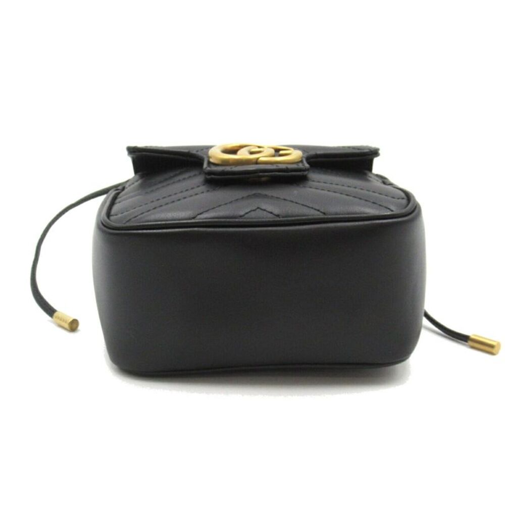 Gucci GG Marmont Mini Bucket Shoulder Bag - Picture 5 of 6